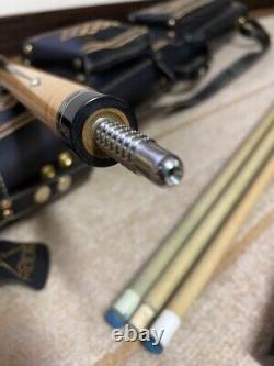 DAN DISHAW custom Cue Billiard Set from Japan