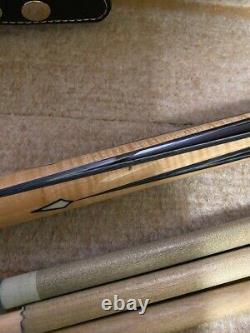 DAN DISHAW custom Cue Billiard Set from Japan