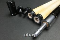 Dale Perry Custom Cue Radial Joint 2 Shafts Malachite Inlay Billiards Pool stick
