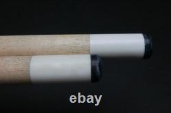 Dale Perry Custom Cue Radial Joint 2 Shafts Malachite Inlay Billiards Pool stick