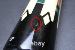 Dale Perry Custom Cue Radial Joint 2 Shafts Malachite Inlay Billiards Pool stick