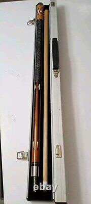 Dale Perry III Signed Custom Made Billiard Pool Cue-With Case