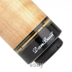 Dan Built Dishaw Custom Cue 2 Shafts Uni-Loc Joint Billiard Pool stick