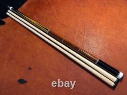 Darrin Hill Custom 8 Point Pool Cue. Wrap-less Cue