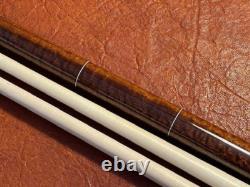 Darrin Hill Custom 8 Point Pool Cue. Wrap-less Cue