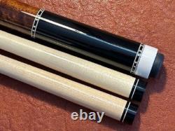 Darrin Hill Custom 8 Point Pool Cue. Wrap-less Cue