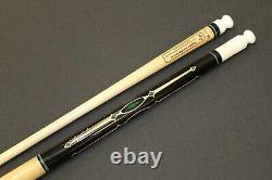 Ebony Box Jacoby Pool Cue 18.9oz 58- 12.75mm Ultra Pro Shaft