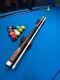 Ed Milangi Custom Pool Cue Usa Made? Mammoth Tooth? Joint & Butt Cap