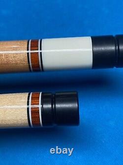 Ed Milangi Custom Pool Cue USA Made? Mammoth Tooth? Joint & Butt Cap