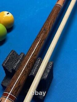 Ed Milangi Custom Pool Cue USA Made? Mammoth Tooth? Joint & Butt Cap