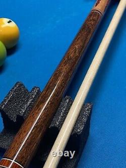 Ed Milangi Custom Pool Cue USA Made? Mammoth Tooth? Joint & Butt Cap