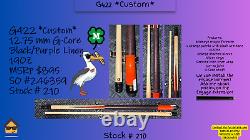Free Layaway McDermott G422 Orange CUSTOM Pool Cue Free Case and Shipping