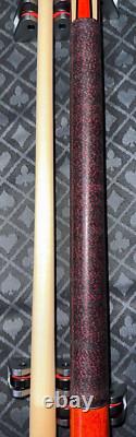 Free Layaway McDermott G422 Orange CUSTOM Pool Cue Free Case and Shipping