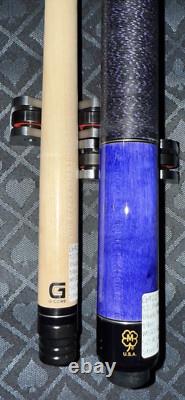 Free Layaway McDermott G422 Purple CUSTOM Pool Cue Free Case and Shipping