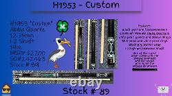 Free Layaway McDermott H1953 CUSTOM Pool Cue Free Case and Shipping