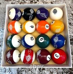 Genuine Harley Davidson Custom Billiard Pool Ball Set Roadhouse Collection