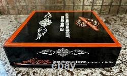 Genuine Harley Davidson Custom Billiard Pool Ball Set Roadhouse Collection