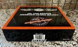 Genuine Harley Davidson Custom Billiard Pool Ball Set Roadhouse Collection