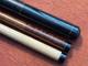 Gold Rush Custom Pool Cue By Kevin Mcclain With2 Shafts. Leather Wrap