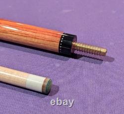 Gold Rush Custom Pool Cue/ rare tulipwood