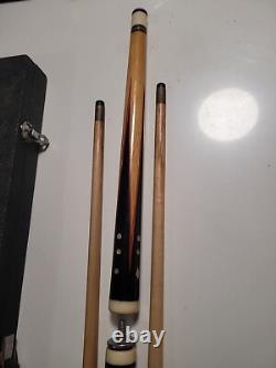 Golden Shark Custom Pool Cue Stick 24oz 49 Or 57 5pcs & Case See Description