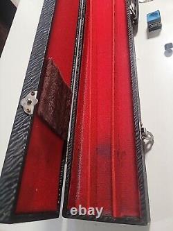 Golden Shark Custom Pool Cue Stick 24oz 49 Or 57 5pcs & Case See Description
