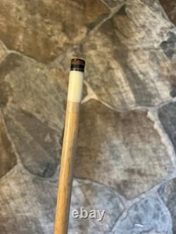 Golden Shark Vintage Custom Pool Cue With Case