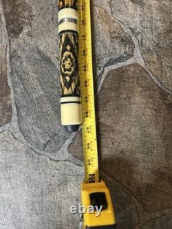 Golden Shark Vintage Custom Pool Cue With Case