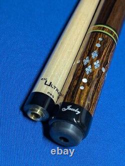 Gorgeous Custom(1/1) Jacoby Pool Cue Bacote Rosewood Uniloc 18.80oz 12.75mm