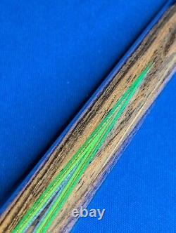 Gorgeous Custom(1/1) Jacoby Pool Cue Bacote Rosewood Uniloc 18.80oz 12.75mm