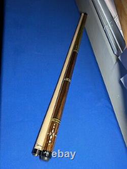 Gorgeous Custom(1/1) Jacoby Pool Cue Bacote Rosewood Uniloc 18.80oz 12.75mm