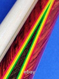 Gorgeous Custom(1/1) Jacoby Pool Cue Cocobolo Rosewood 18.50oz 12.75mm