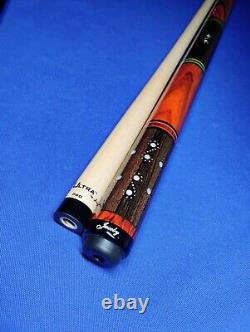 Gorgeous Custom(1/1) Jacoby Pool Cue Cocobolo Rosewood 18.50oz 12.75mm