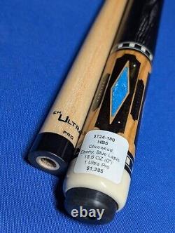 Gorgeous Custom Jacoby Pool Cue HB5 Bacote Birdseye Maple 18.60oz 12.75mm