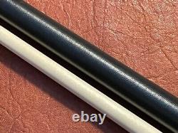 HOW HD-02 Ebony Pool Cue With One Shaft. Linen Wrapped Cue