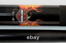 Harley Davidson flame pool Cue firestorm billiards graphite custom 3 FREE GIFTS