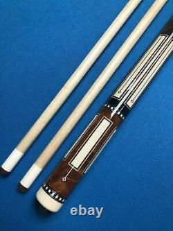 High End Custom Mike Bender Box Pool Cue Set with Jump Break cue, Whitten Case