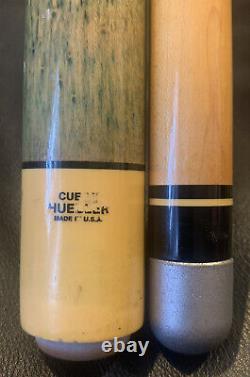 Huebler Custom pool cue. 19 Oz. Made In USA