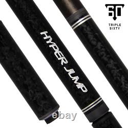 Hyper Jump Triple 60 Whyte Carbon Jump Cue 7mm Phenolic Ferrule Ships Free