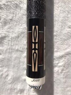 IN STOCK, Custom Joss Pool Cue Butt, No Shaft, Butt Only (black, db black white)