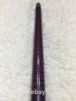 IN STOCK, Custom Joss Wrapless Pool Cue Butt, No Shaft, Butt Only (Purple)