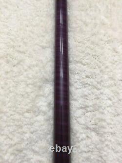 IN STOCK, Custom Joss Wrapless Pool Cue Butt, No Shaft, Butt Only (Purple)