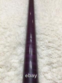 IN STOCK, Custom Joss Wrapless Pool Cue Butt, No Shaft, Butt Only (Purple)