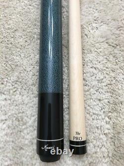 IN STOCK, Custom Meucci AC-12 Pool Cue with The Pro Shaft, FREE HARD CASE