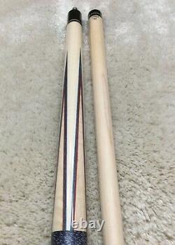 IN STOCK, Custom Meucci AC-18 Pool Cue with The Pro Shaft, FREE HARD CASE