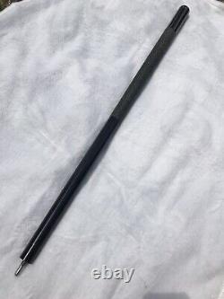 IN STOCK, Custom Viking Linen Wrap Pool Cue Butt, No Shaft, Butt Only (Bla/Yel)