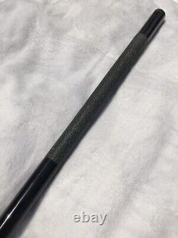 IN STOCK, Custom Viking Linen Wrap Pool Cue Butt, No Shaft, Butt Only (Bla/Yel)