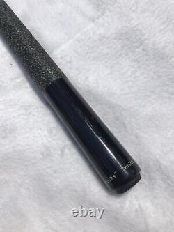 IN STOCK, Custom Viking Linen Wrap Pool Cue Butt, No Shaft, Butt Only (Bla/Yel)