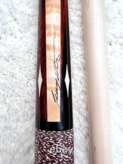 IN STOCK, Jerry Olivier Custom Pool Cue, Cocobolo 4 Point Cue, FREE HARD CASE#1
