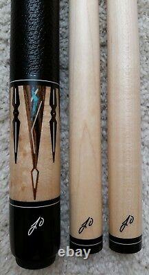 IN STOCK, Jerry Olivier Custom Pool Cue, Prototype with 2 Shafts, FREE HARD CASE